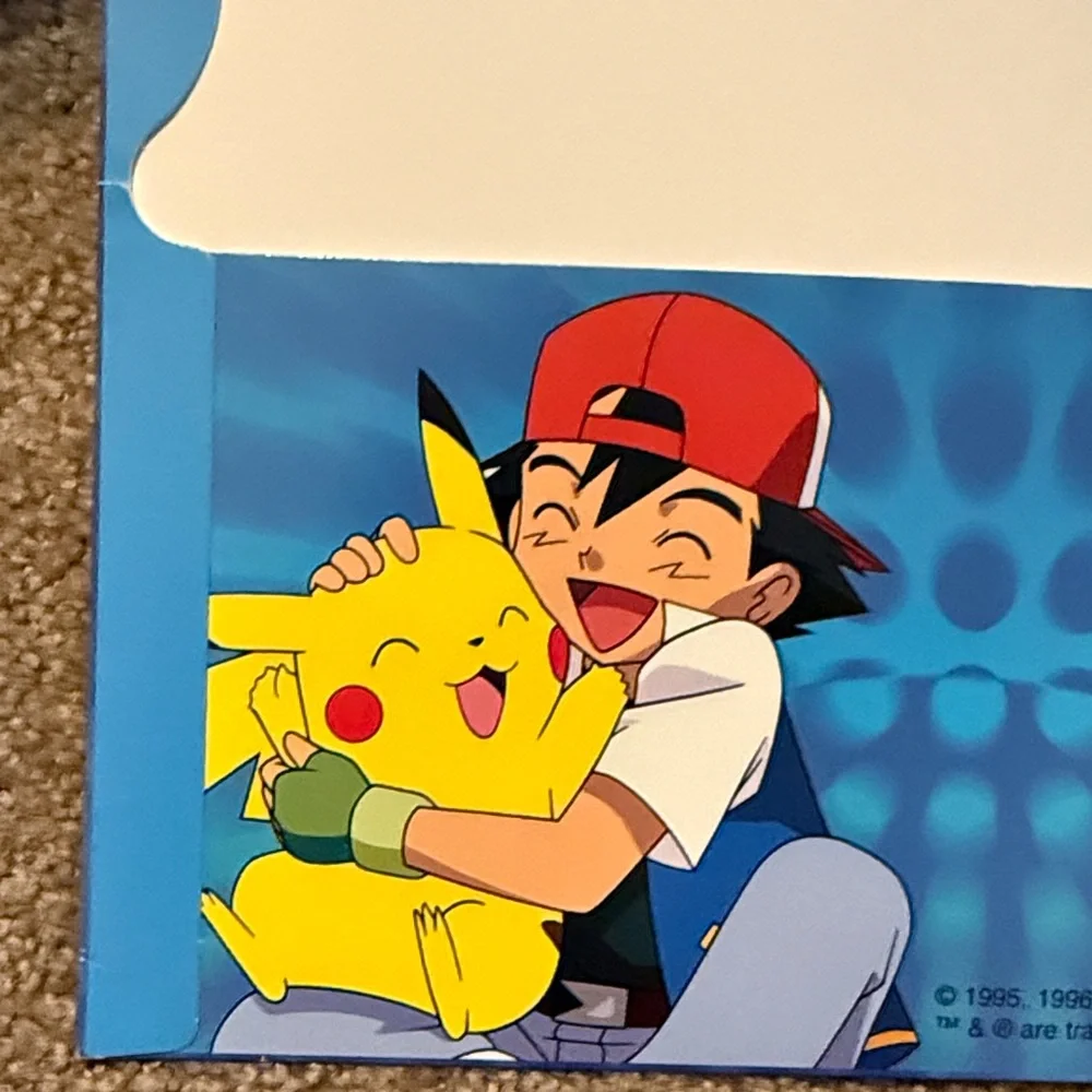 Pokemon Blue and Yellow Binder Gotta catch ‘em all! Official Nintendo licensed